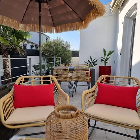 Apartamento Le Bananier, Quartier La Chaume Avec Jardin, A 1km, 4 A 5 Pers Les Sables-dʼOlonne